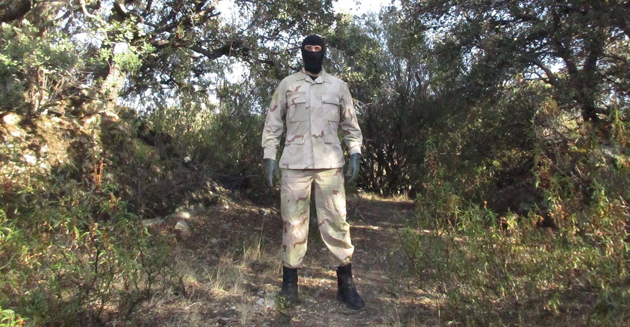 Трехцветный пустынный камуфляж