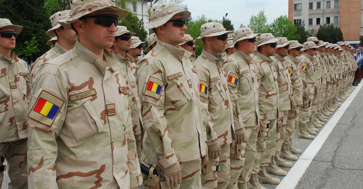 Трехцветный пустынный камуфляж